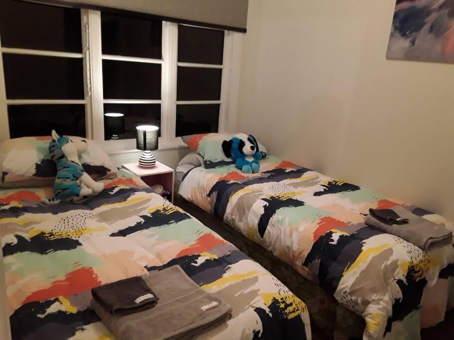 Relaxed Beach Retreat, Mod Family Friendly Bach Foxton Beach Eksteriør bilde