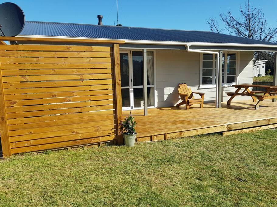 Relaxed Beach Retreat, Mod Family Friendly Bach Foxton Beach Eksteriør bilde